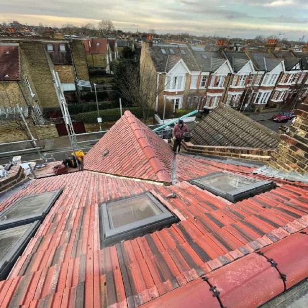 New roof installations